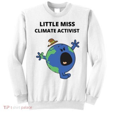 Little Miss Climate Activist Sweatshirt