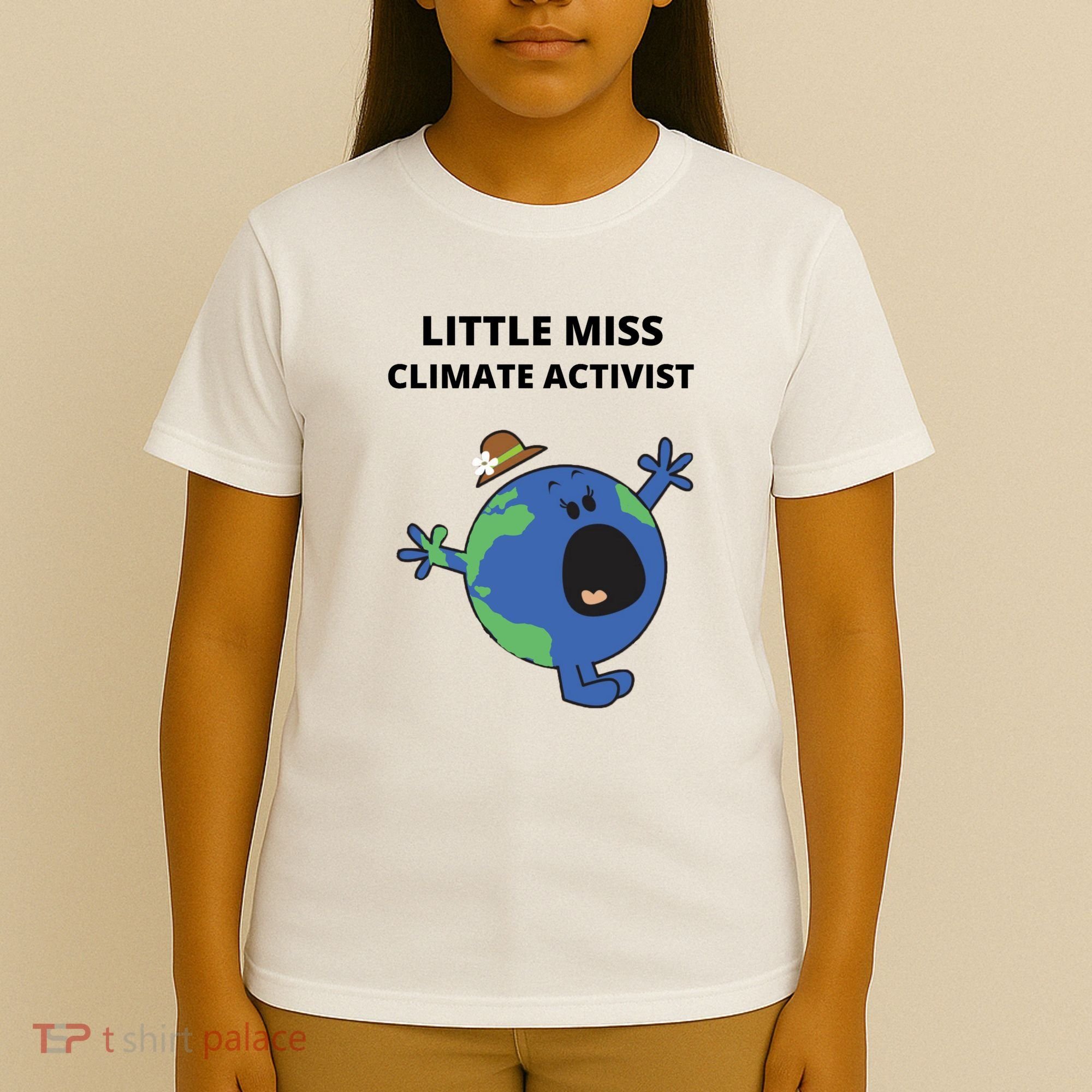 Little Miss Climate Activist T-Shirt