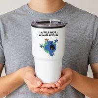 Little Miss Climate Activist Tumbler thumb 2