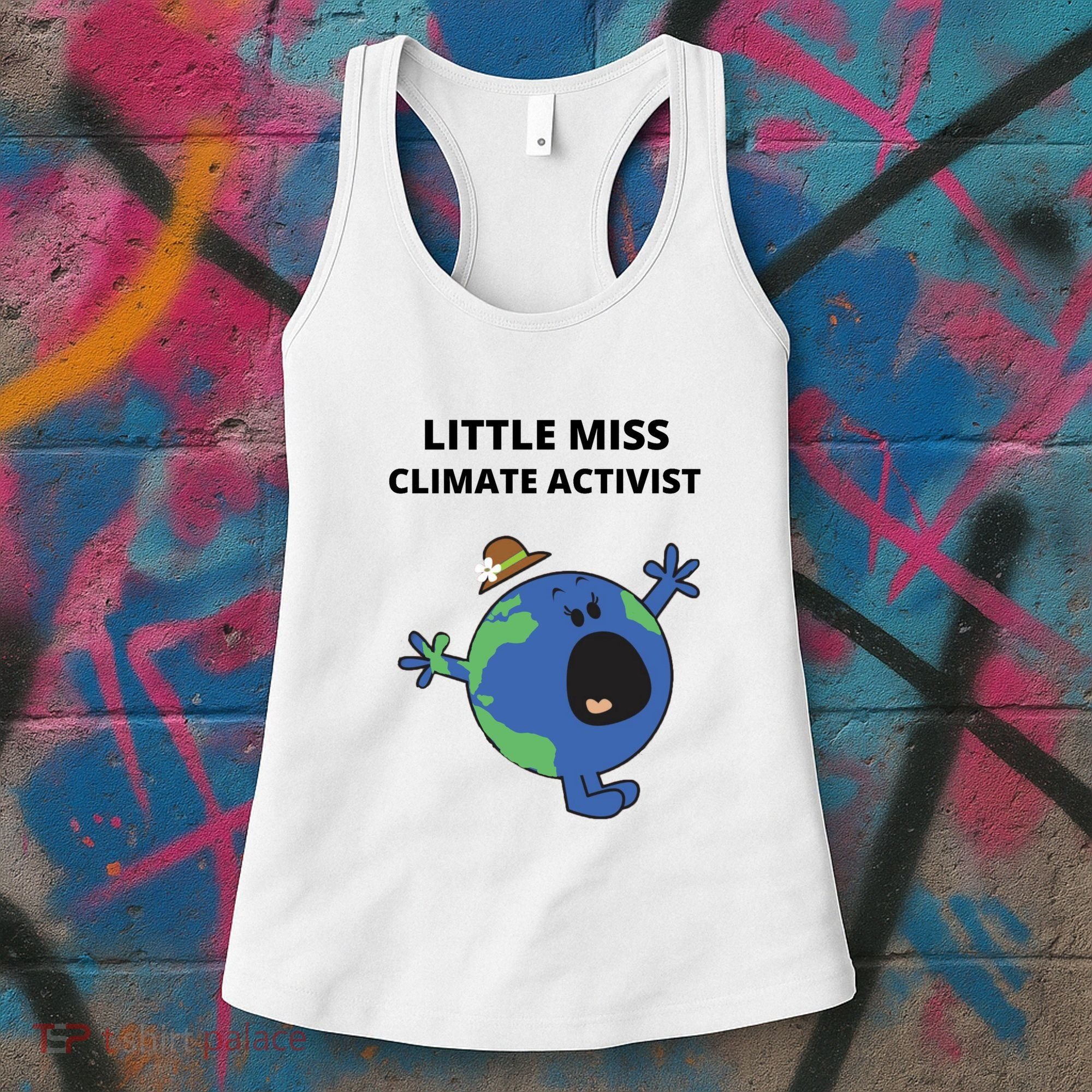 Little Miss Climate Activist Women's Tank Top