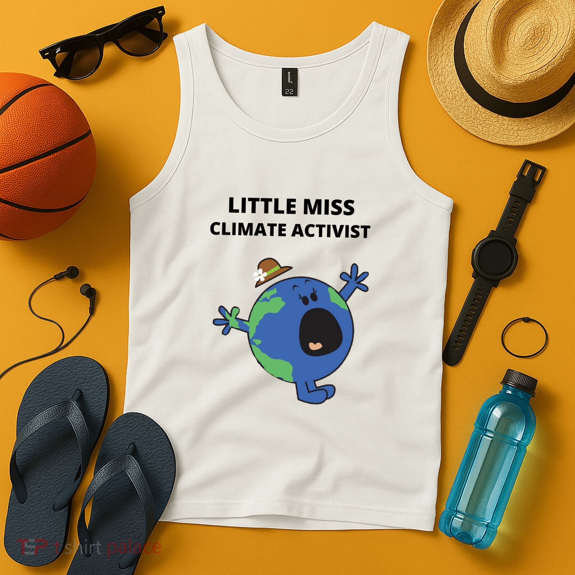 Little Miss Climate Activist Tank Top