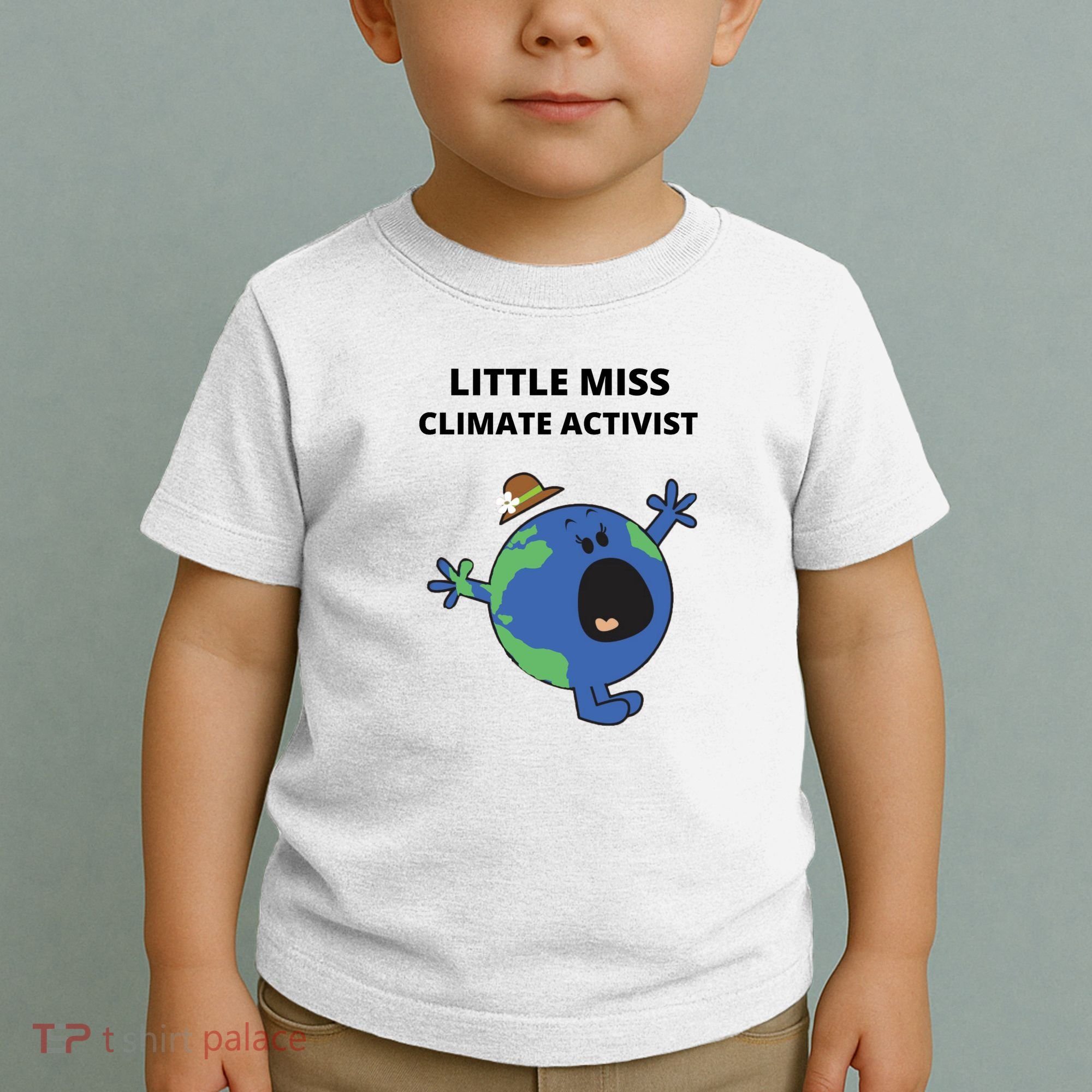 Little Miss Climate Activist Toddler T-Shirt