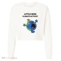 Little Miss Climate Activist Cropped Pullover Crew thumb 0