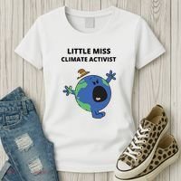 Little Miss Climate Activist Women's T-Shirt thumb 3