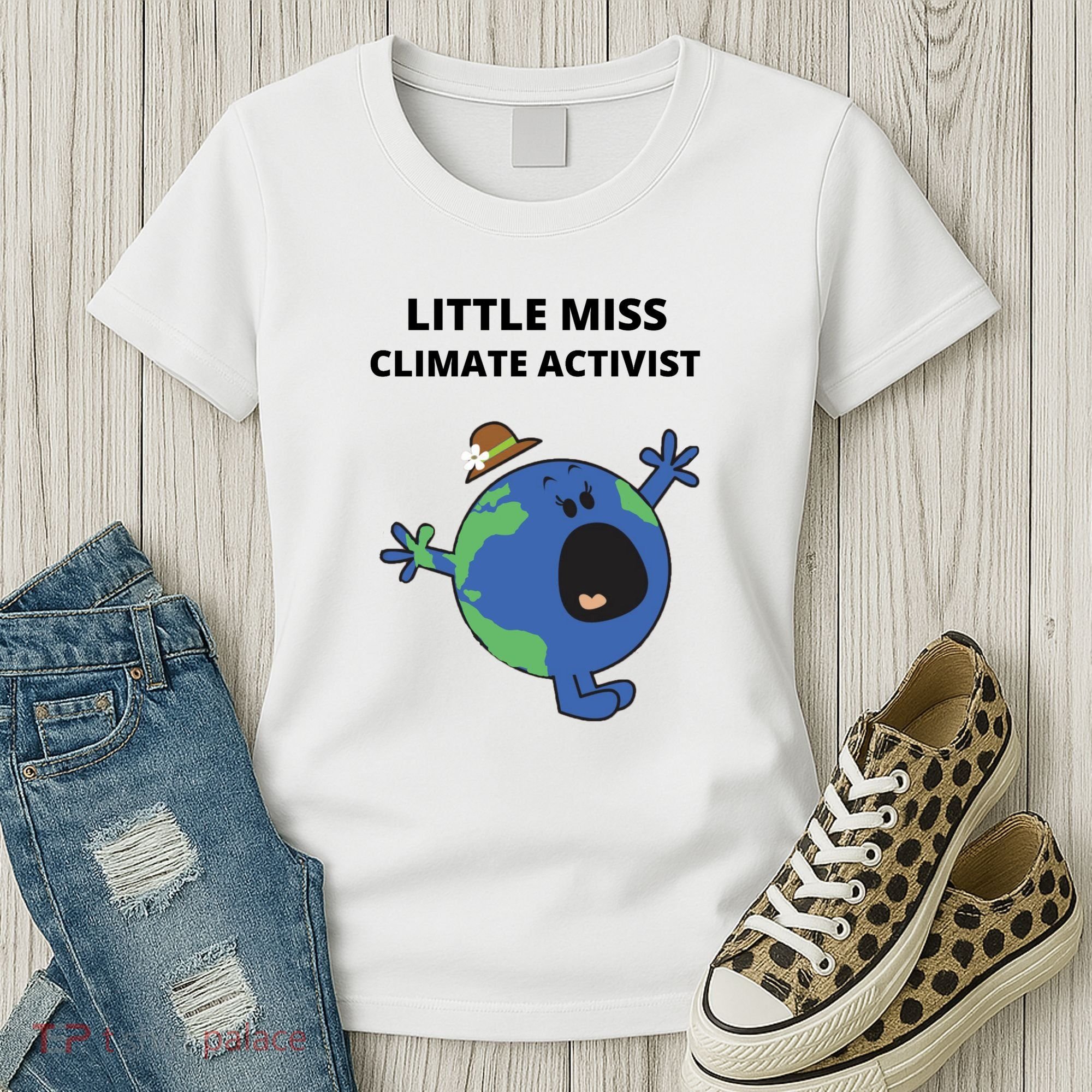 Little Miss Climate Activist Women's T-Shirt
