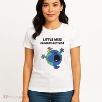 Little Miss Climate Activist Women's T-Shirt thumb 4