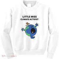 Little Miss Climate Activist Kids Sweatshirt thumb 0