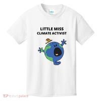 Little Miss Climate Activist Kids T-Shirt thumb 0
