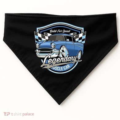 Legendary Muscle Car USA-Made Doggie Bandana