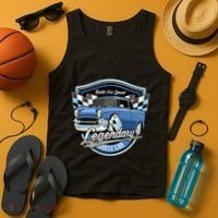 Legendary Muscle Car Tank Top thumb 4