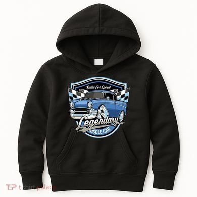 Legendary Muscle Car Kids Hoodie