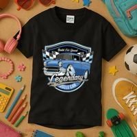Legendary Muscle Car Kids T-Shirt thumb 3