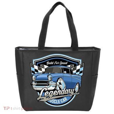 Legendary Muscle Car Tote Bag