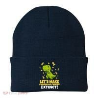 Let's Make Childhood Cancer Extinct Trex Beanie thumb 0