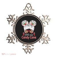 Little Miss Candy Cane Christmas Messy Bungirl Ornament thumb 0