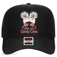 Little Miss Candy Cane Christmas Messy Bungirl Hat thumb 0