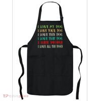 Love My Dog Love Your Dog Love All The Dogs I Hate People Apron thumb 0
