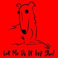 Let Me Do It For You Borzoi Dog Funny Meme Santa Hat thumb 1