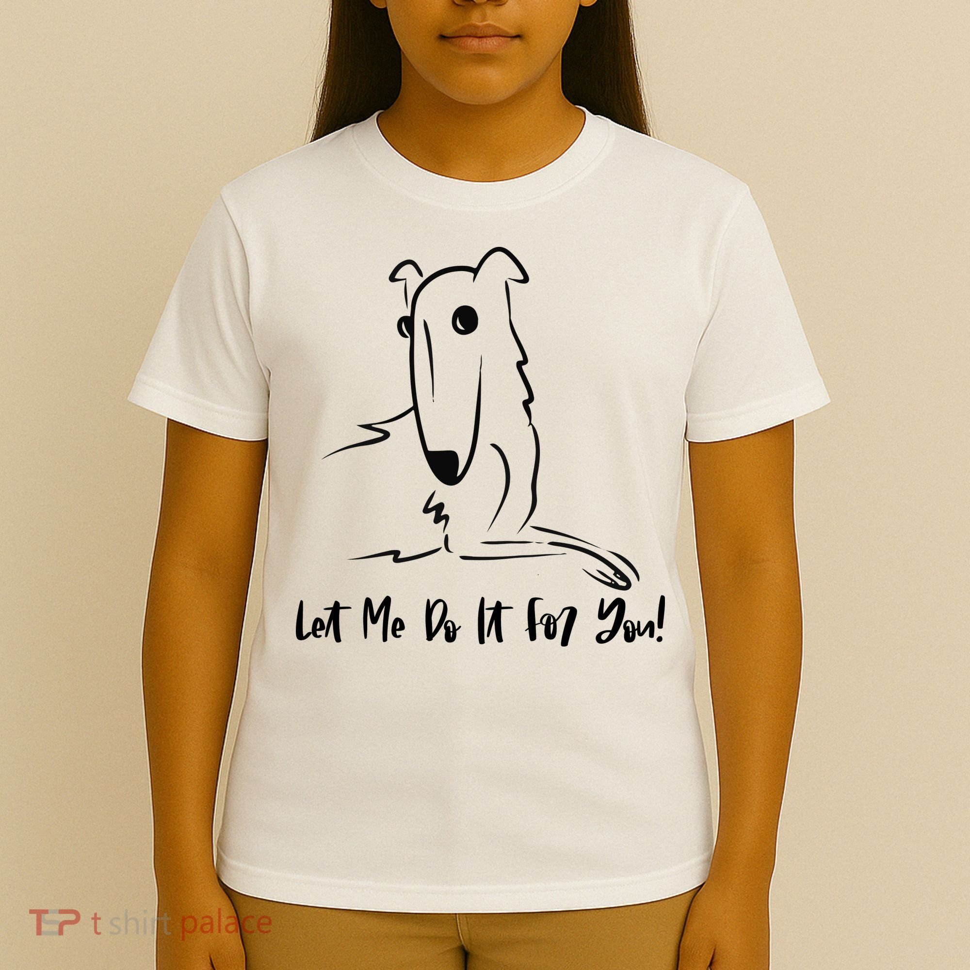 Let Me Do It For You Borzoi Dog Funny Meme T-Shirt