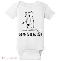 Let Me Do It For You Borzoi Dog Funny Meme Baby Bodysuit thumb 0