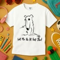 Let Me Do It For You Borzoi Dog Funny Meme Kids T-Shirt thumb 3