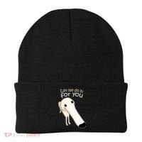 Let Me Do It For You Borzoi Dog Meme Beanie thumb 0