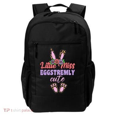 Little Miss Eggstremly Cute Easter Bunny Backpack