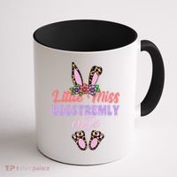 Little Miss Eggstremly Cute Easter Bunny Coffee Mug thumb 1