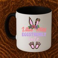 Little Miss Eggstremly Cute Easter Bunny Coffee Mug thumb 2