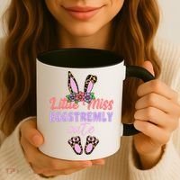 Little Miss Eggstremly Cute Easter Bunny Coffee Mug thumb 3