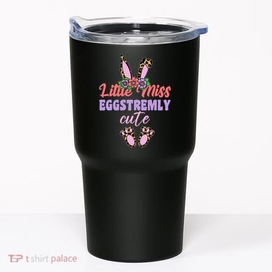 Little Miss Eggstremly Cute Easter Bunny Tumbler