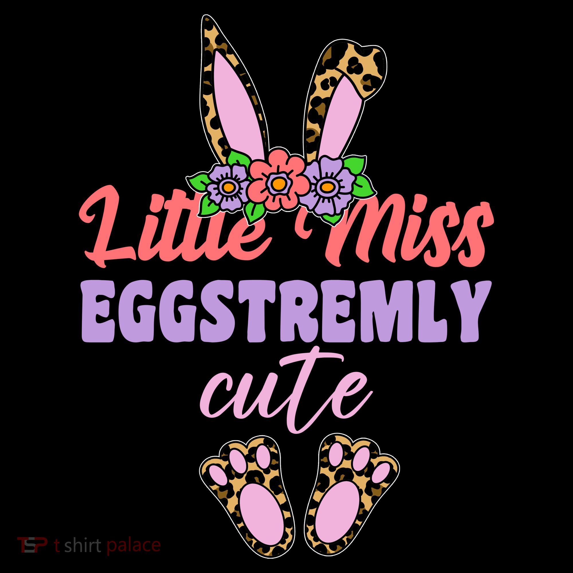 Little Miss Eggstremly Cute Easter Bunny Toddler Hoodie