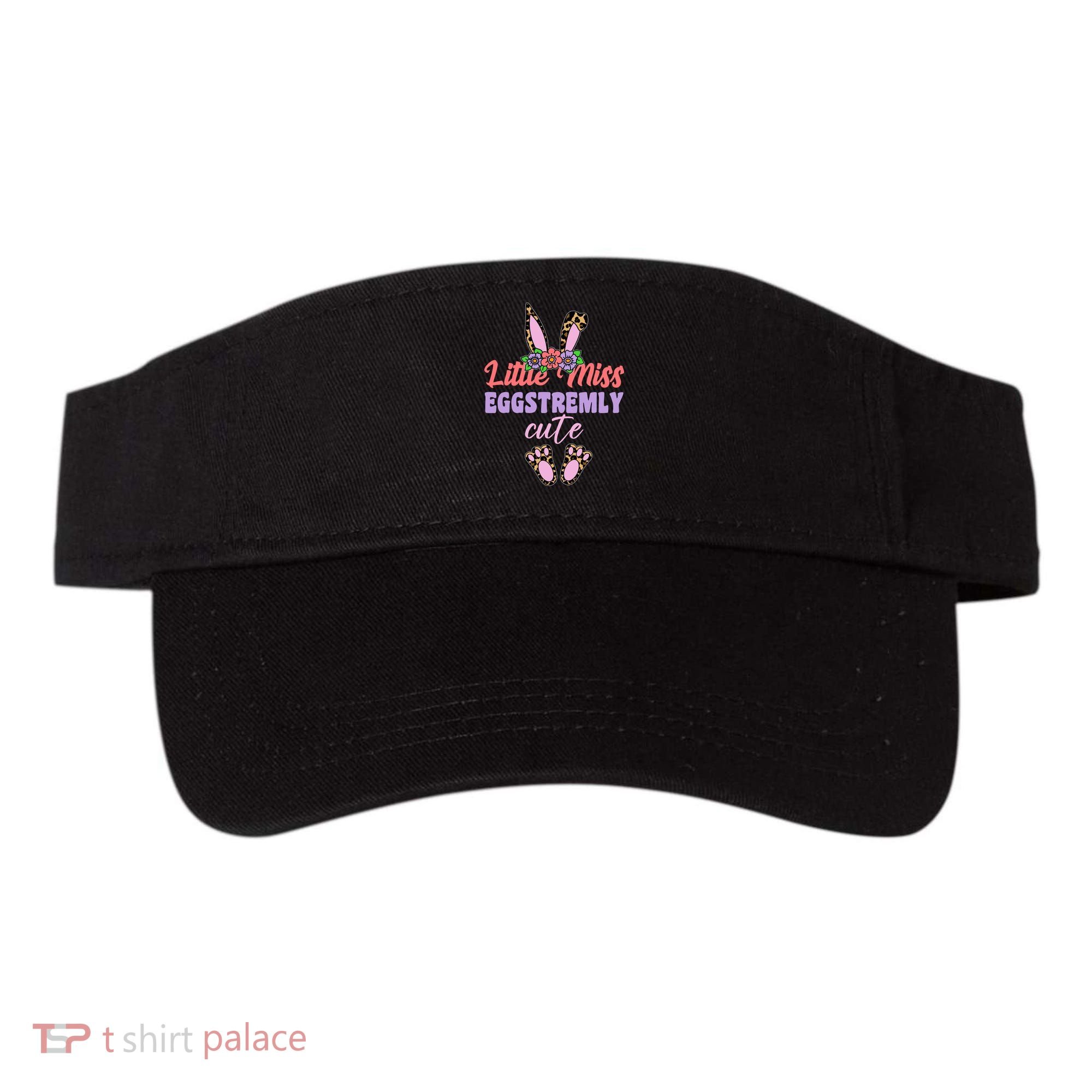 Little Miss Eggstremly Cute Easter Bunny Visor