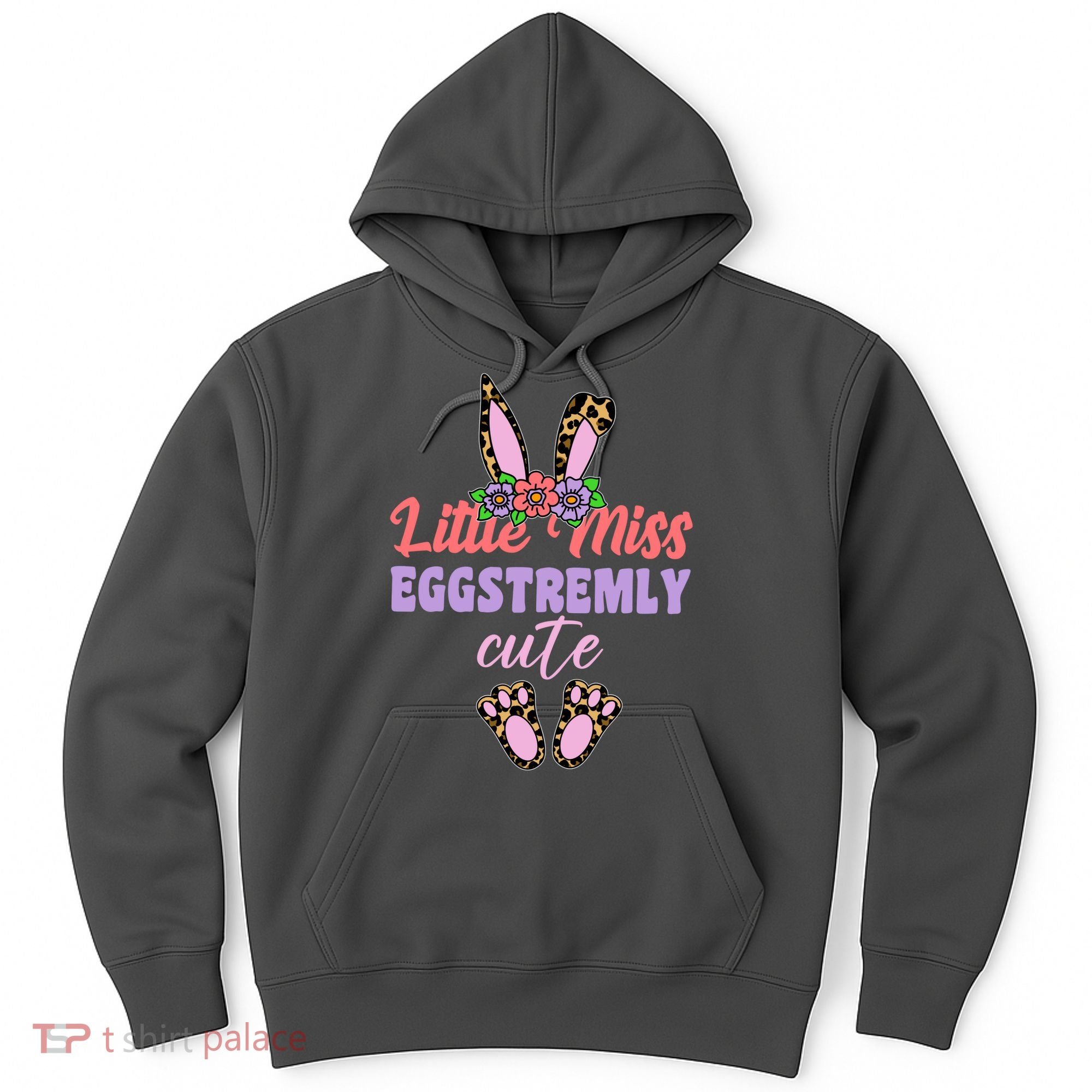 Little Miss Eggstremly Cute Easter Bunny Hoodie