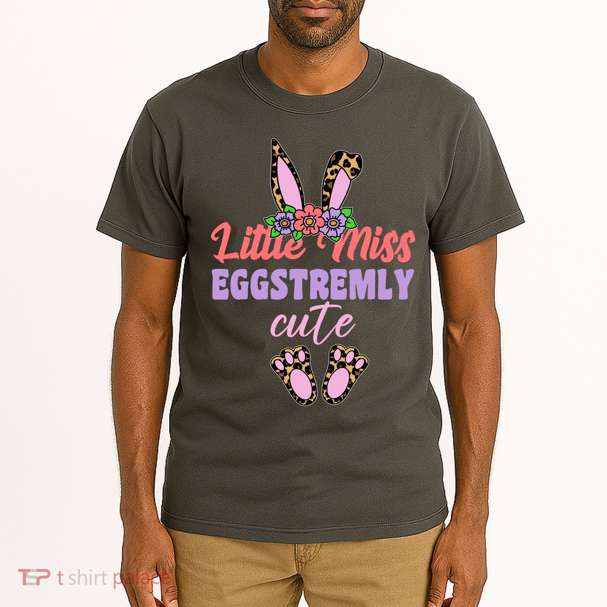 Little Miss Eggstremly Cute Easter Bunny Tall T-Shirt