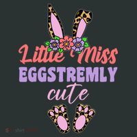 Little Miss Eggstremly Cute Easter Bunny Coaster thumb 2