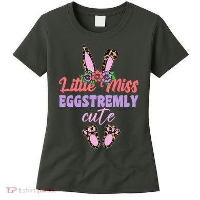 Little Miss Eggstremly Cute Easter Bunny Women's T-Shirt