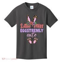 Little Miss Eggstremly Cute Easter Bunny Kids T-Shirt thumb 0