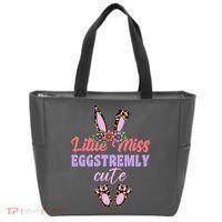 Little Miss Eggstremly Cute Easter Bunny Tote Bag thumb 0