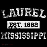 Laurel Mississippi Est. 1882 Distressed Toddler Hoodie thumb 2
