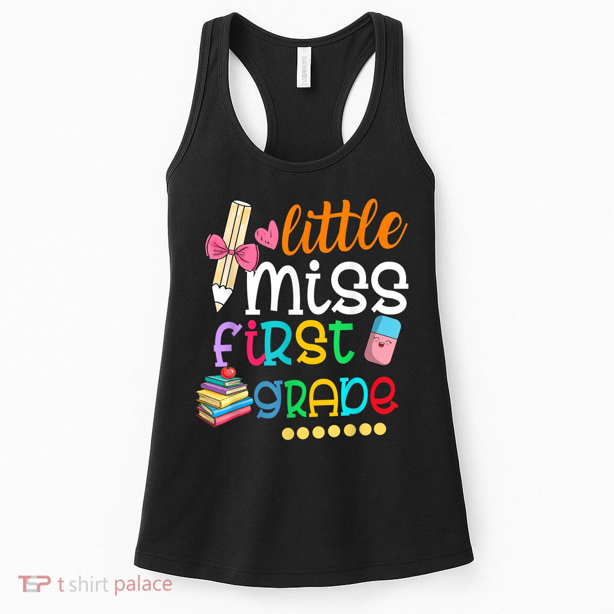 Little Miss First Grade Back To School Women's Tank Top