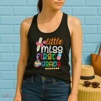 Little Miss First Grade Back To School Women's Tank Top thumb 2