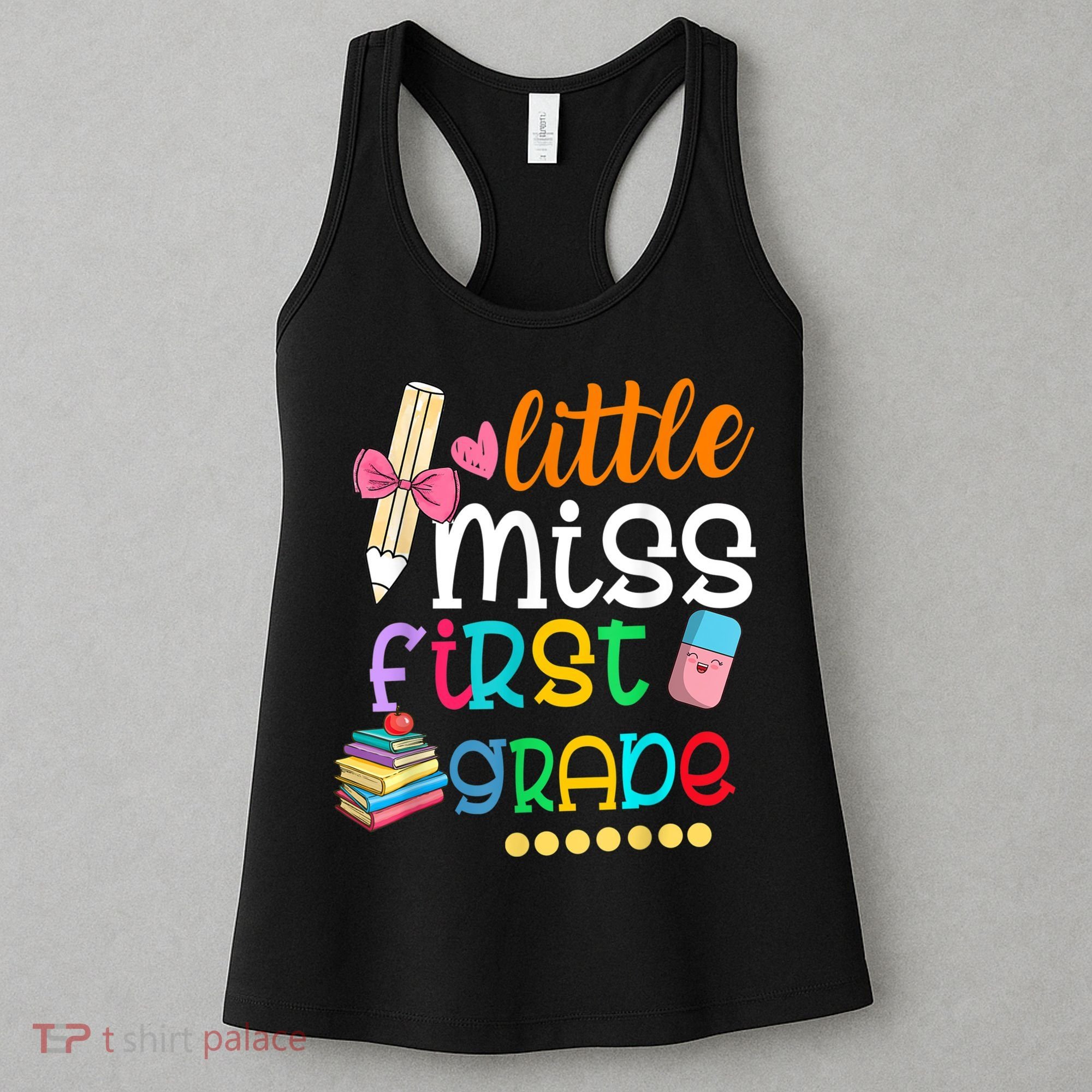 Little Miss First Grade Back To School Women's Tank Top