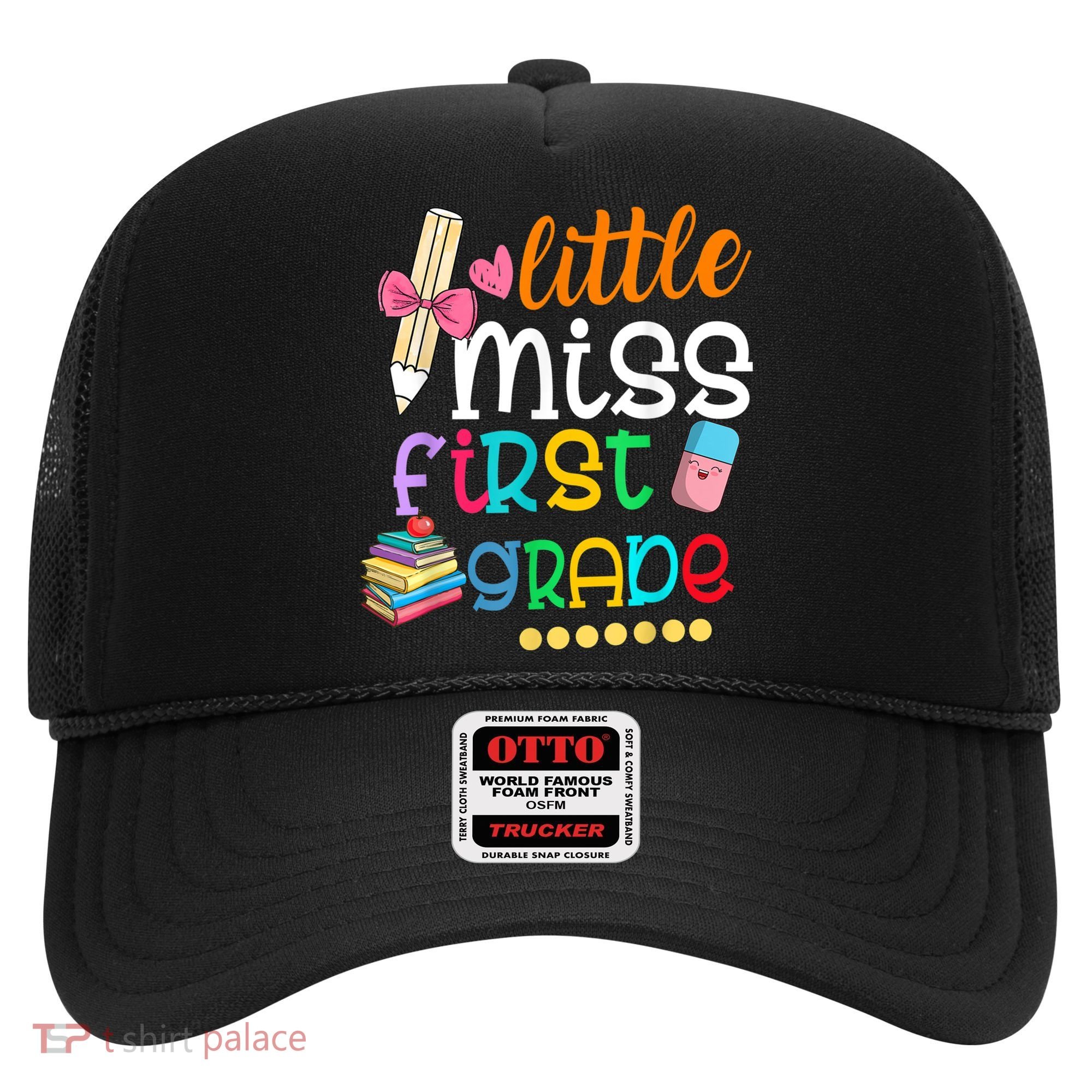 Little Miss First Grade Back To School Hat
