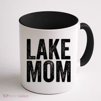 Lake Mom Funny Gift Lake Life Boating Gift Hooded Funny Gift Coffee Mug thumb 1