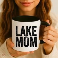 Lake Mom Funny Gift Lake Life Boating Gift Hooded Funny Gift Coffee Mug thumb 3