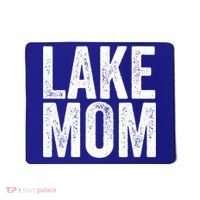 Lake Mom Funny Gift Lake Life Boating Gift Hooded Funny Gift Mousepad thumb 0