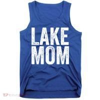 Lake Mom Funny Gift Lake Life Boating Gift Hooded Funny Gift Tank Top thumb 0