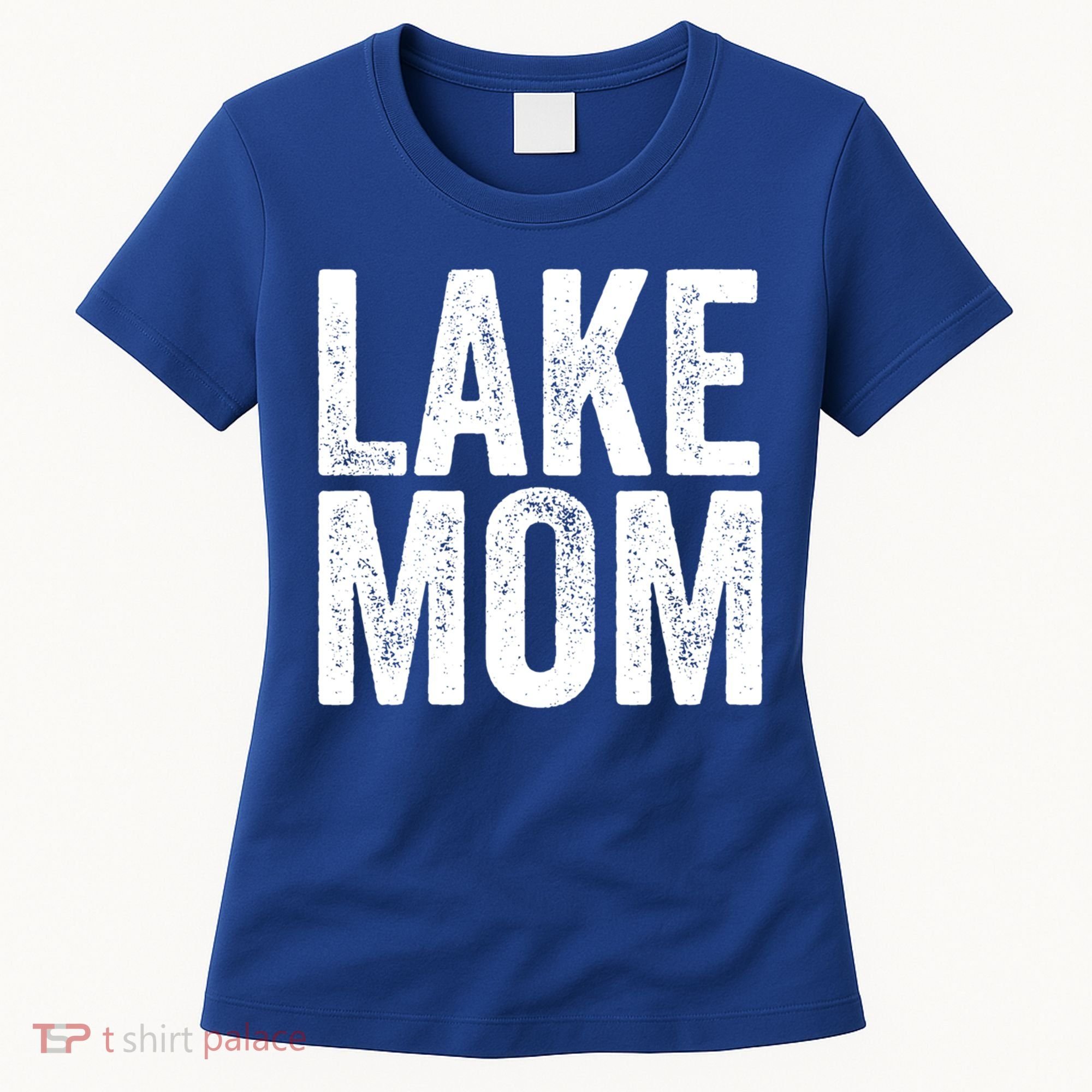 Lake Mom Funny Gift Lake Life Boating Gift Hooded Funny Gift Women's T-Shirt