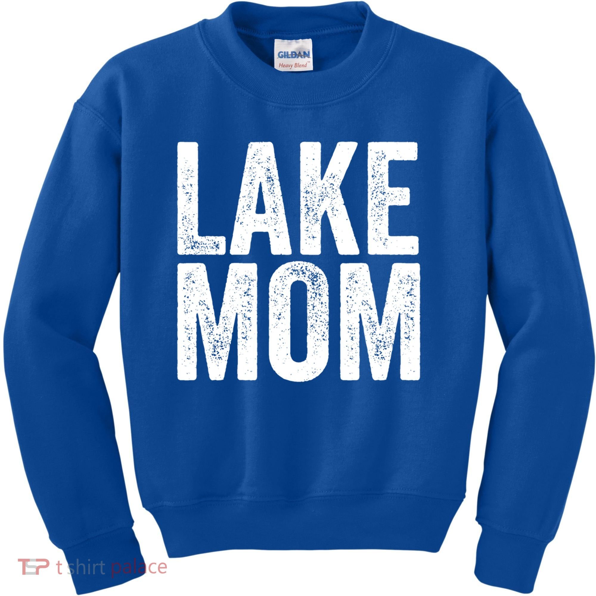 Lake Mom Funny Gift Lake Life Boating Gift Hooded Funny Gift Kids Sweatshirt